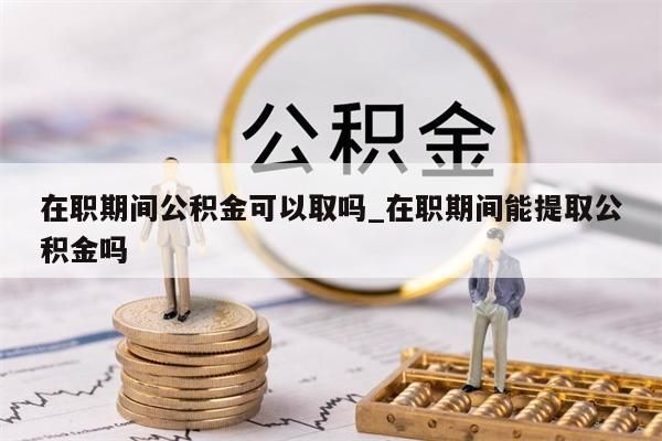 在职期间公积金可以取吗_在职期间能提取公积金吗